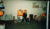 Anthony as Goalie
