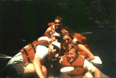 Rafting On The McKenzie River